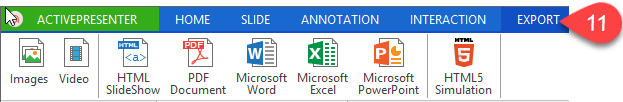 export-tab