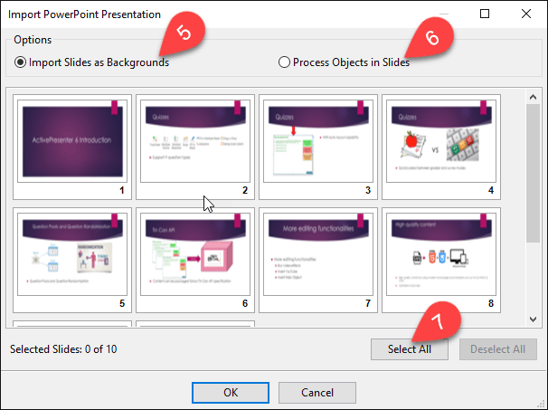How To Import Powerpoint Slides Activepresenter