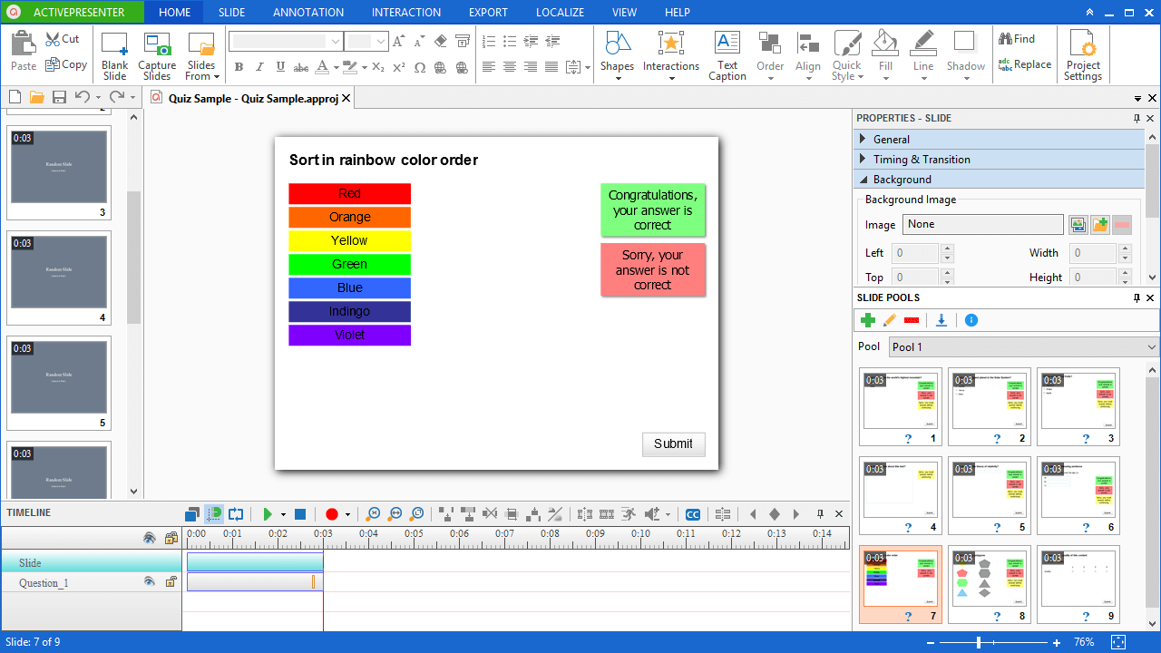 ActivePresenter screenshot ActivePresenter screenshot