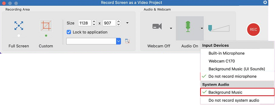record system audio on macOS