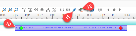 change audio speed and volume