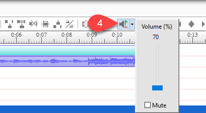 change background music volume