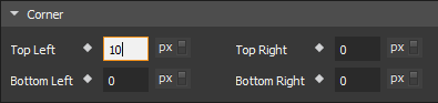 It's easy to adjust keyframe values.