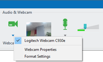 activepresenter only webcam