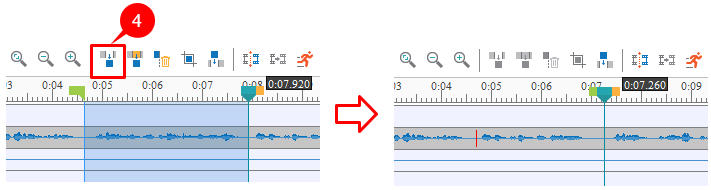 Cut range in ActivePresenter