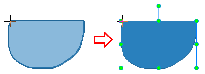 It's a simple task to draw freeform shapes.