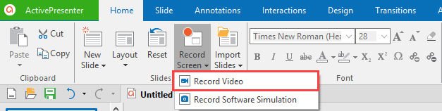Record videos