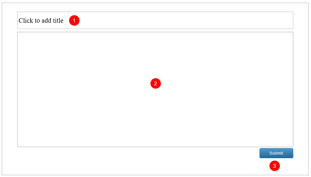 An essay question slide in ActivePresenter 7