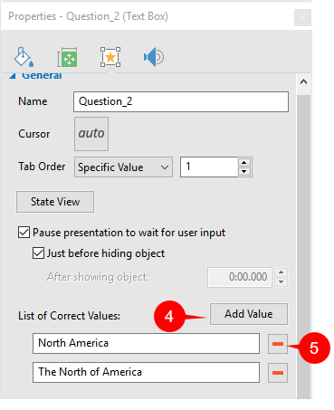How to Set Correct Answers 