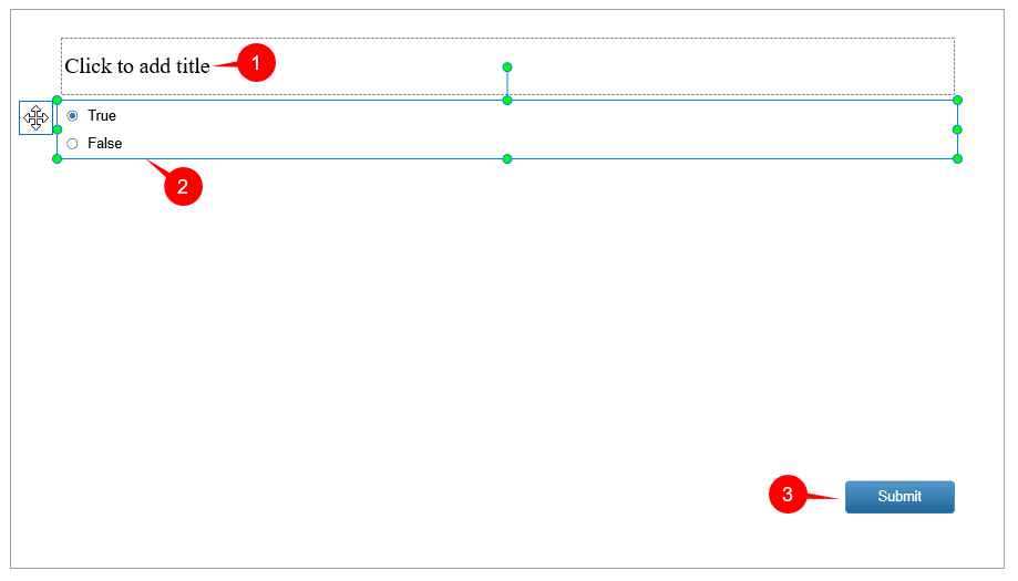 True-False Question Slide in ActivePresenter