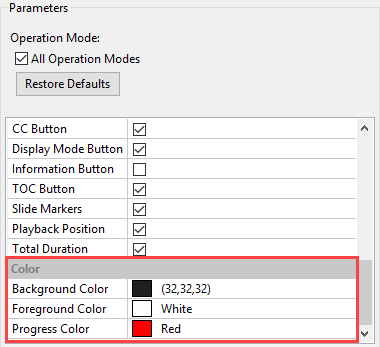 customize color