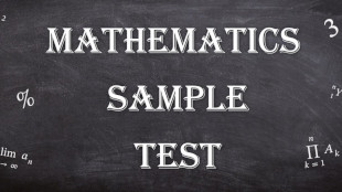 Mathematics Test