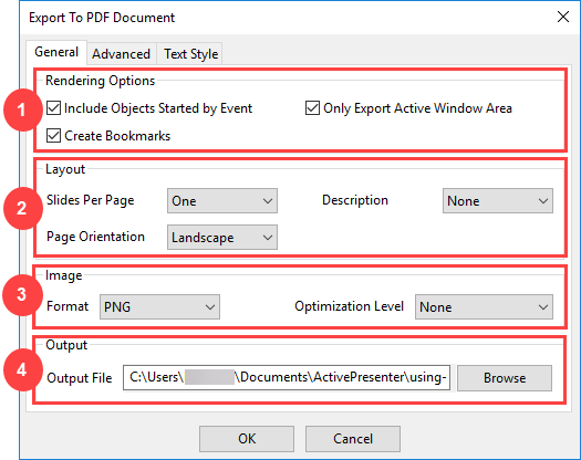 Export to PDF