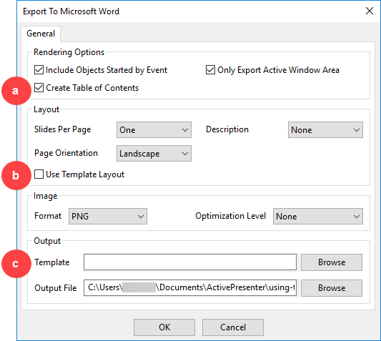 Export to Word