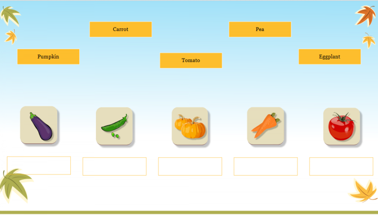 Creating eLearning Games 04: Vegetable