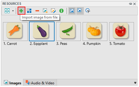 Creating eLearning Games 04: Vegetable