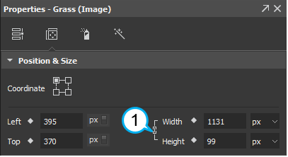 Link width to height saola animate