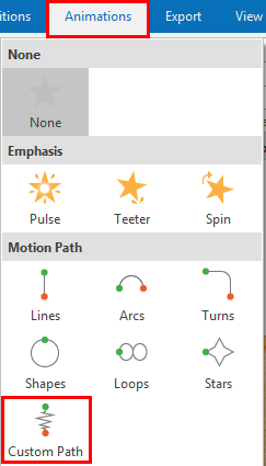 Custom path