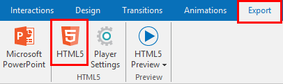 export HTML5