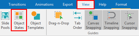 view object state