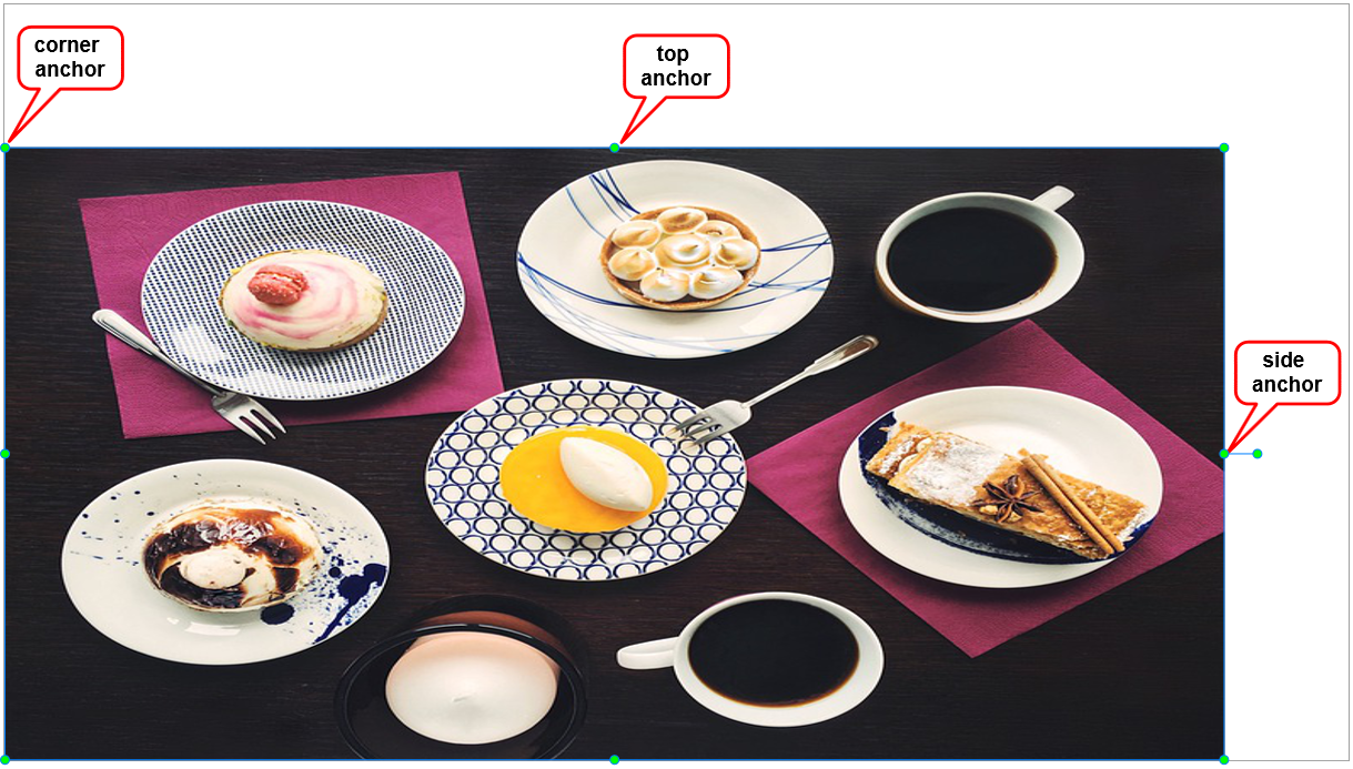 Resizing an image from its side anchor is the most common visual design mistake