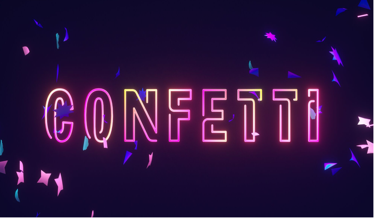 Facebook Confetti Gameshow