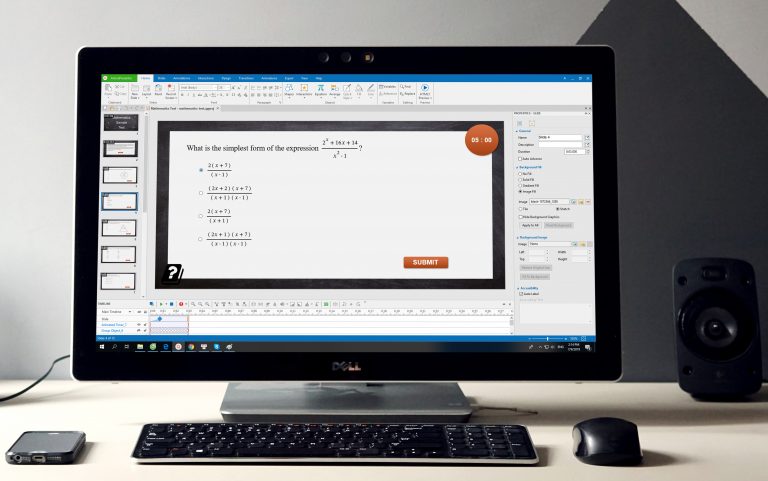 Write Equation in ActivePresenter