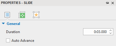 Deselect Auto Advance option