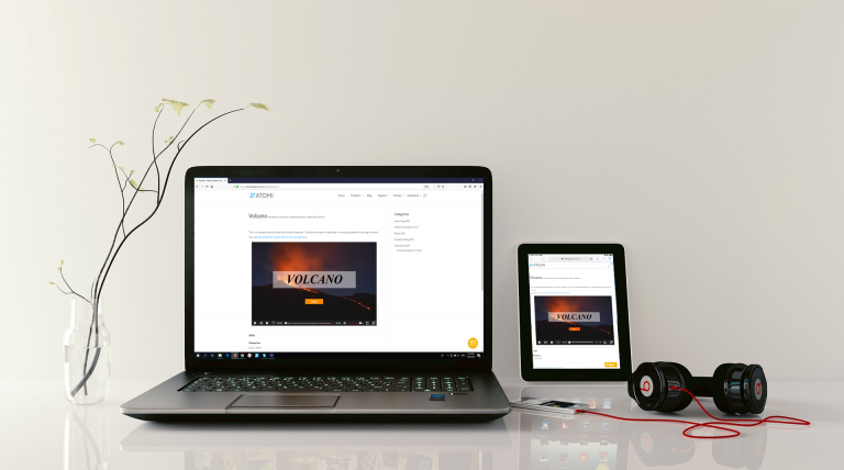embedded ActivePresenter course to website