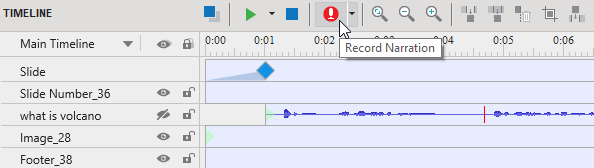 record narration