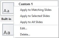 Apply and Manage Theme Fonts