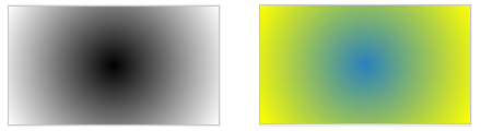 Radial gradient