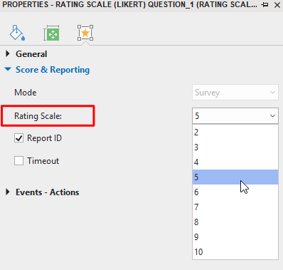 Rating Scale