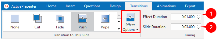 add slide transitions