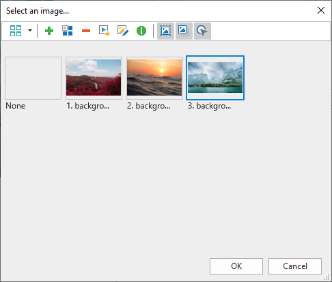 Import image from current project