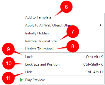 right-click HTML package
