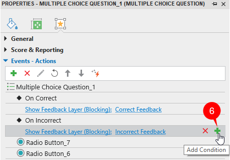 Add Conditions to Actions