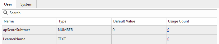 Finding variables