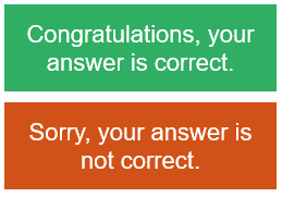 Feedback Messages
