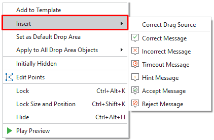 Add more Feedback Messages