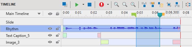 Main timeline