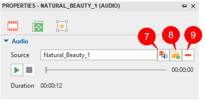 replace an audio