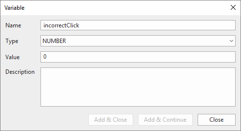 Add number variables