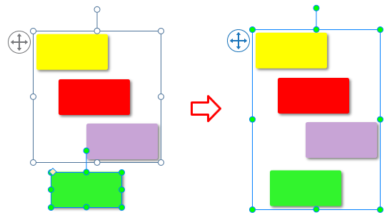 Add objects to group