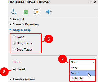 Convert Objects into Drag Sources
