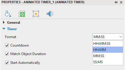 Edit Attributes of a Timer