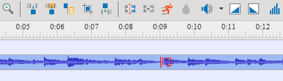 Select Loop and Play audio to end of slide