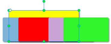 Place the selected object at the very bottom of the others.