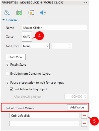Set Correct Values