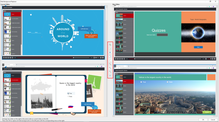 Localize projects in ActivePresenter 8